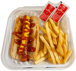 Classic Long Wong hot dog