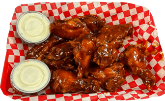 Long Wong's award-winning bone-in buffalo wings